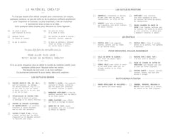 Mon journal de créativité