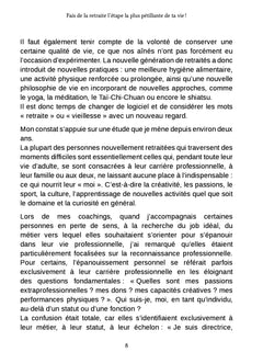 Fais de la retraite l'étape la plus pétillante de ta vie !