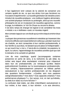 Fais de la retraite l'étape la plus pétillante de ta vie !