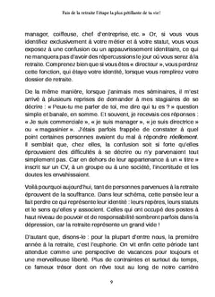 Fais de la retraite l'étape la plus pétillante de ta vie !