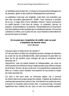 Fais de la retraite l'étape la plus pétillante de ta vie !