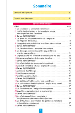 Objectif BAC Fiches - Spécialité SES Tle