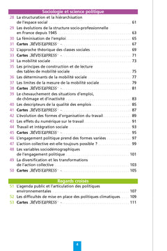 Objectif BAC Fiches - Spécialité SES Tle