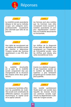 Objectif BAC Fiches - Spécialité SES Tle