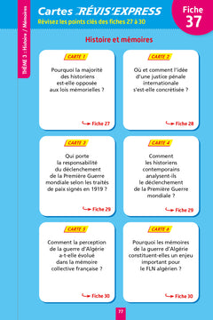 Objectif BAC Fiches - Spécialité HGGSP Tle