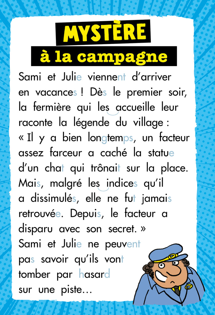 Les super énigmes de Sami et Julie - Du CP au CE1