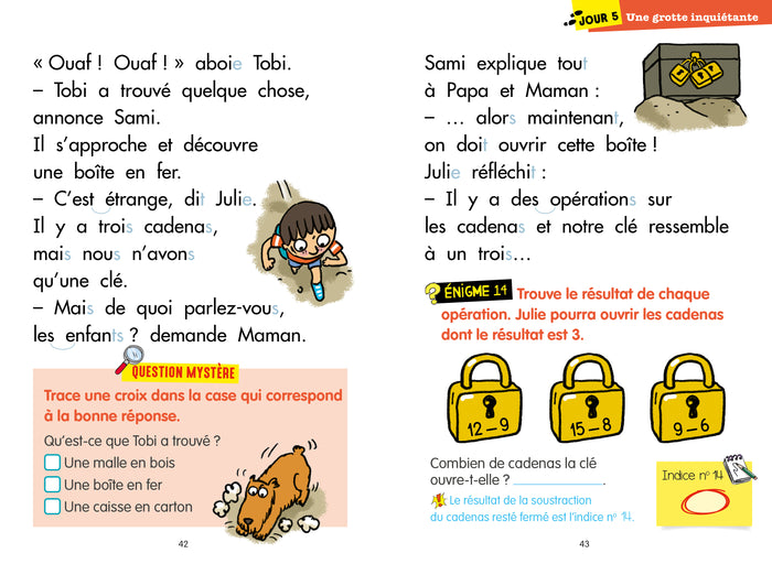 Les super énigmes de Sami et Julie - Du CP au CE1
