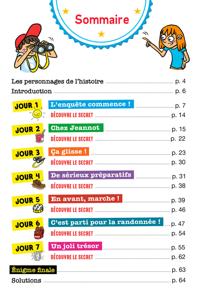 Les super énigmes de Sami et Julie - Du CE1 au CE2