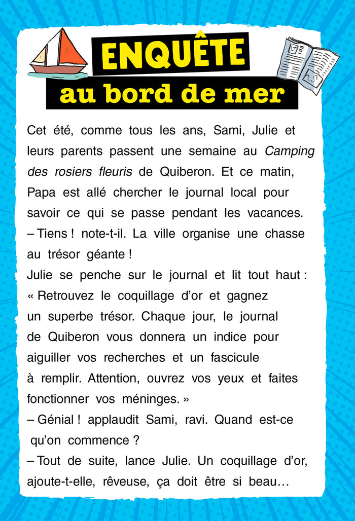 Les super énigmes de Sami et Julie - Du CE2 au CM1