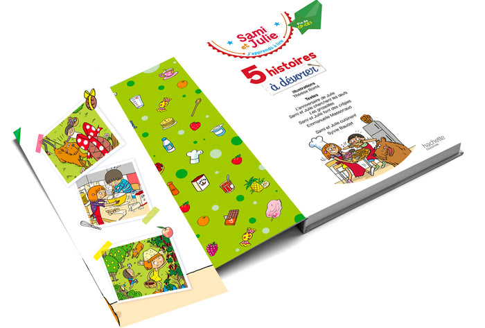 Sami et Julie - Fin de CP CE1 - 5 histoires à dévorer