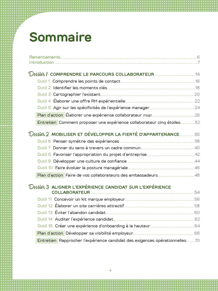 La petite boîte à outils de l'expérience collaborateur