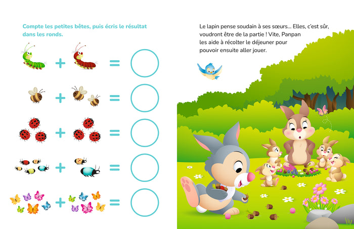 Mes premières histoires - Panpan compte jusqu'à 20