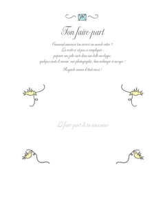 Le petit journal de mon bébé