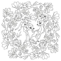 Mandalas Disney - Fleurs