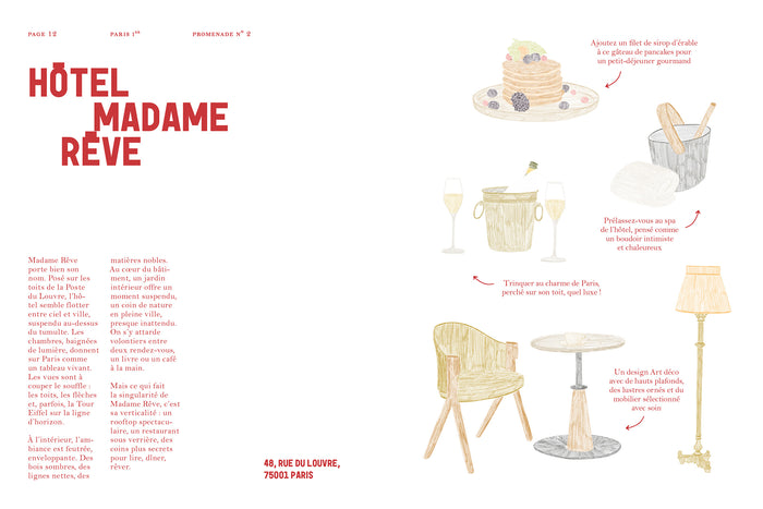 Paris chéri - Hotel book