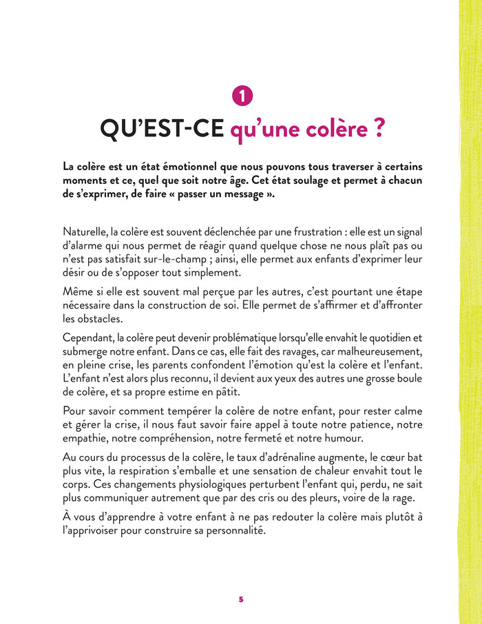 Le cabinet des émotions : Aidez votre enfant à gérer ses colères