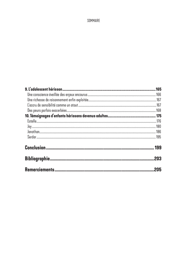 Mon enfant hérisson