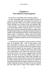 Je me souviens...