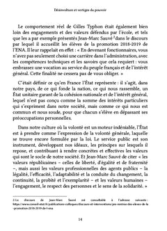 Désinvolture et vertiges du pouvoir