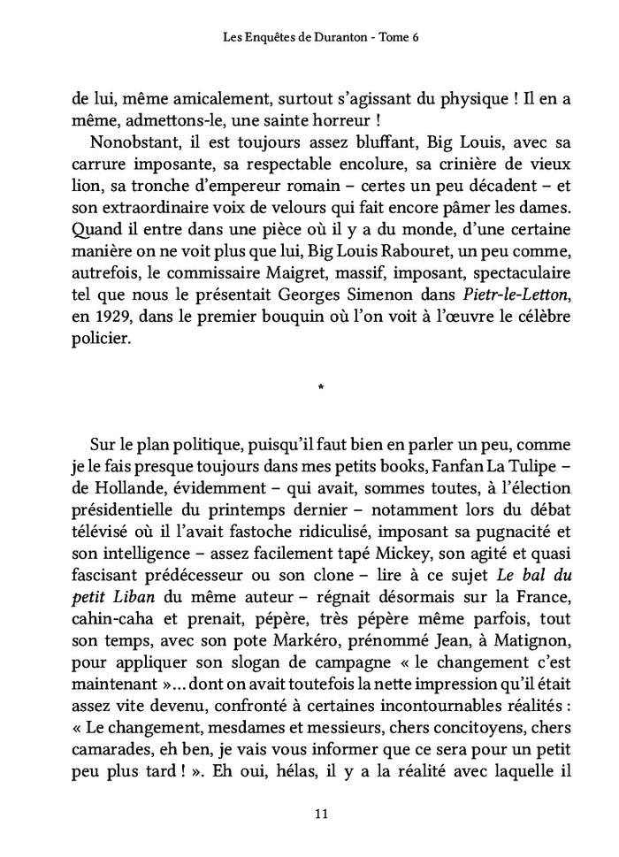 Les Enquêtes de Duranton - Tome 6