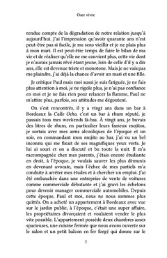 Oser vivre