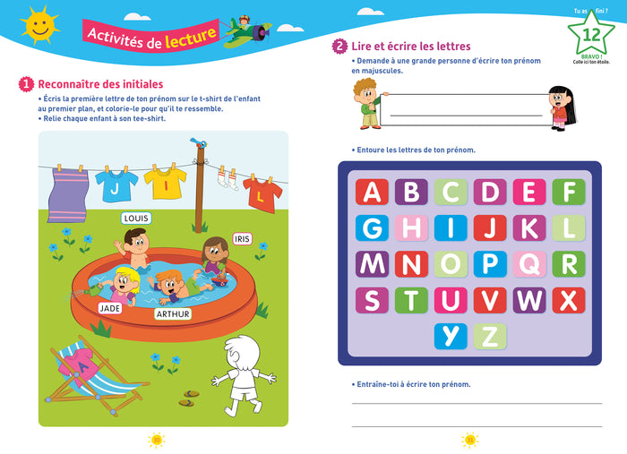 Passeport maternelle - De la Petite à la Moyenne Section (3-4 ans) - Cahier de vacances 2025