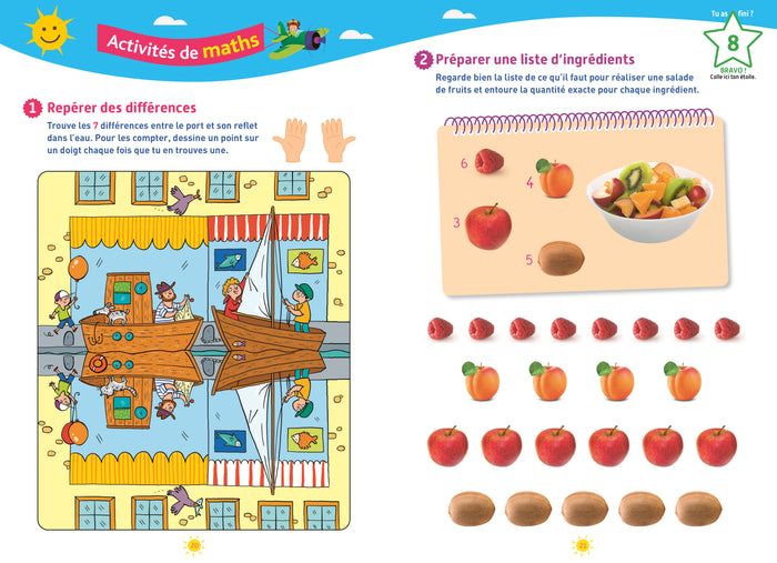 Passeport Maternelle - De la Moyenne Section à la Grande Section (4-5 ans)