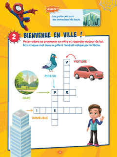 Disney Spidey et ses amis extraordinaires -  De la Grande Section au CP - Mes jeux de vacances 2025