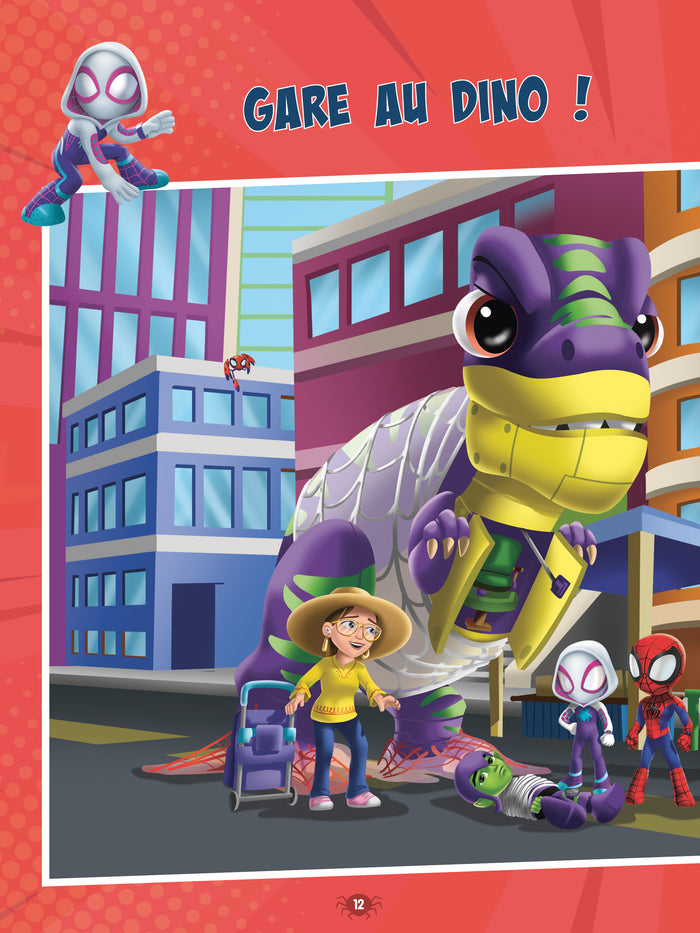 Disney Spidey et ses amis extraordinaires -  De la Grande Section au CP - Mes jeux de vacances 2025