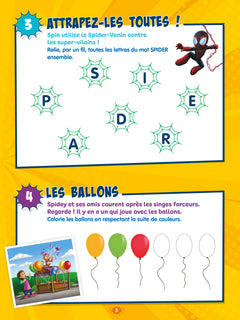 Disney - Spidey et ses amis extraordinaires De la MS à la GS - Mes jeux de vacances 2026: De la Moyenne à la Grande Section
