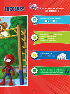 Disney - Spidey et ses amis extraordinaires De la MS à la GS - Mes jeux de vacances 2026: De la Moyenne à la Grande Section