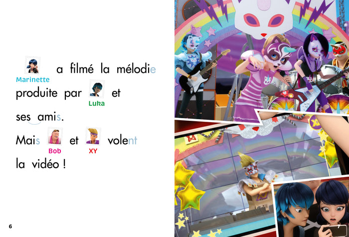 Miraculous Première lecture CP niveau 1 - Le voleur de voix