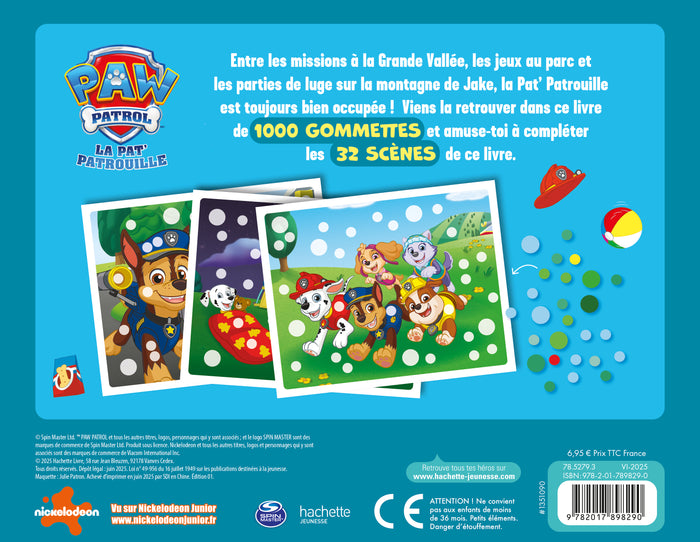 La Pat' Patrouille - 1000 gommettes