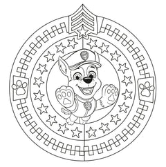 La Pat' Patrouille - Mes colos mandalas