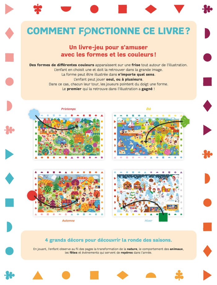 Mon cherche et trouve des formes et couleurs