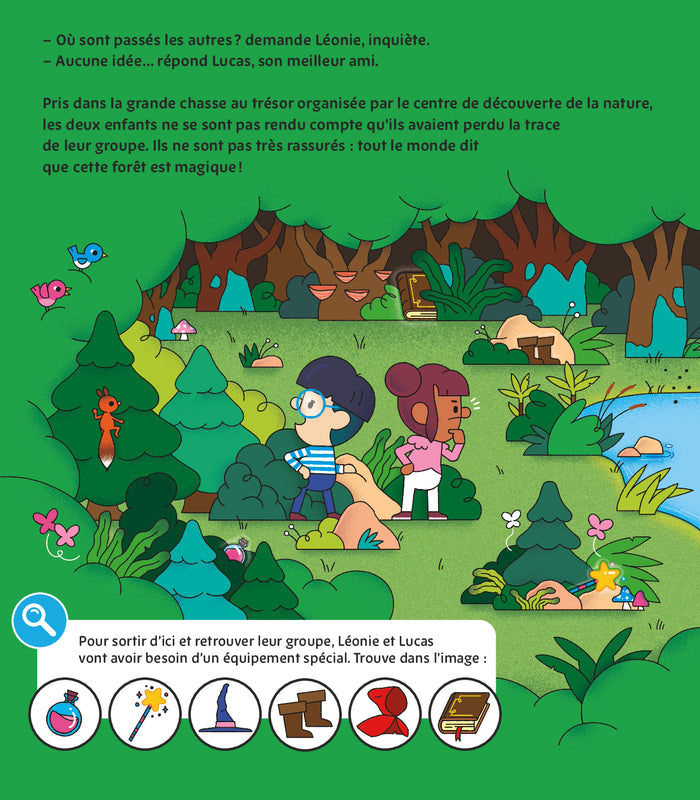 Perdus dans la forêt magique