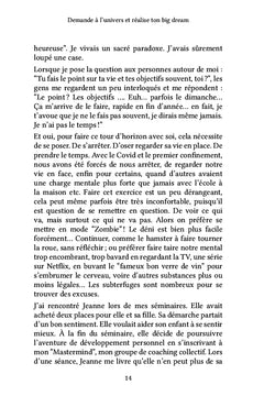 Demande à l'univers et réalise ton big dream