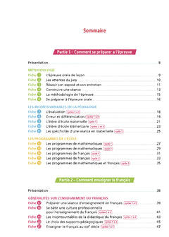 Objectif CRPE 2026 - épreuve orale de leçon - français et maths - 100 fiches pour bien réviser