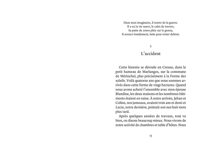 Quand la souffrance devient lumière