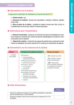 ECOS Orthopédie-Traumatologie