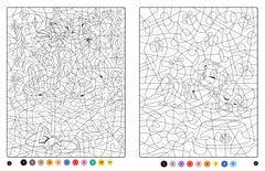 Mes coloriages magiques mystères - Spécial chiens et chats