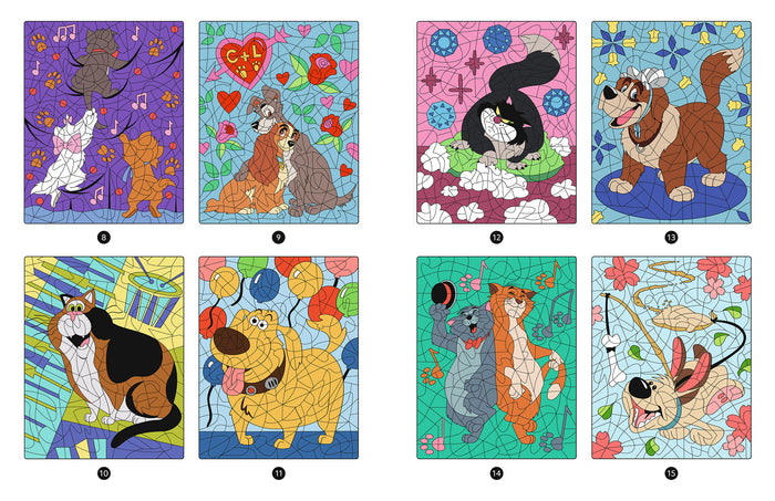 Mes coloriages magiques mystères - Spécial chiens et chats