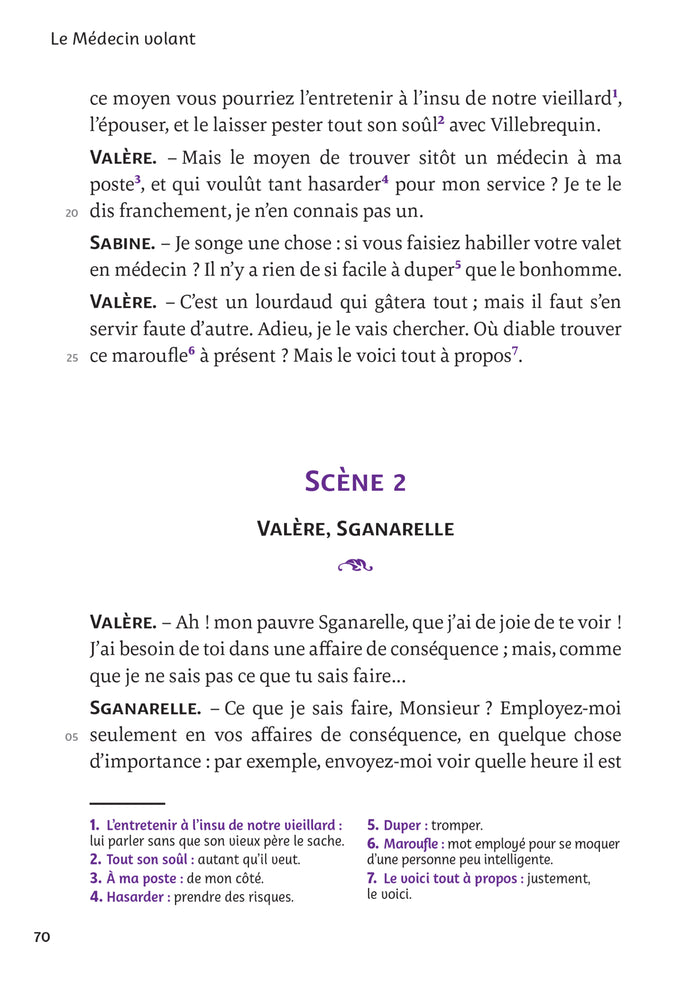 L'Amour médecin, Le Médecin volant