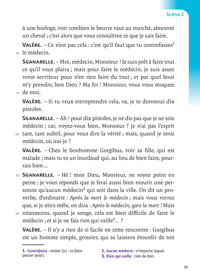 L'Amour médecin, Le Médecin volant