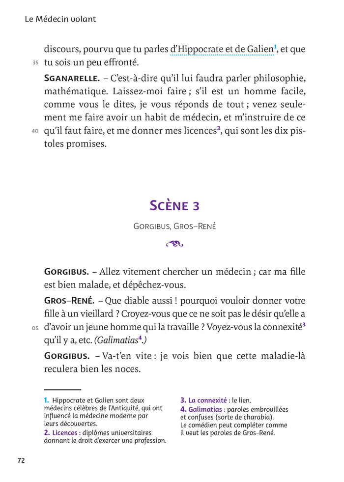 L'Amour médecin, Le Médecin volant