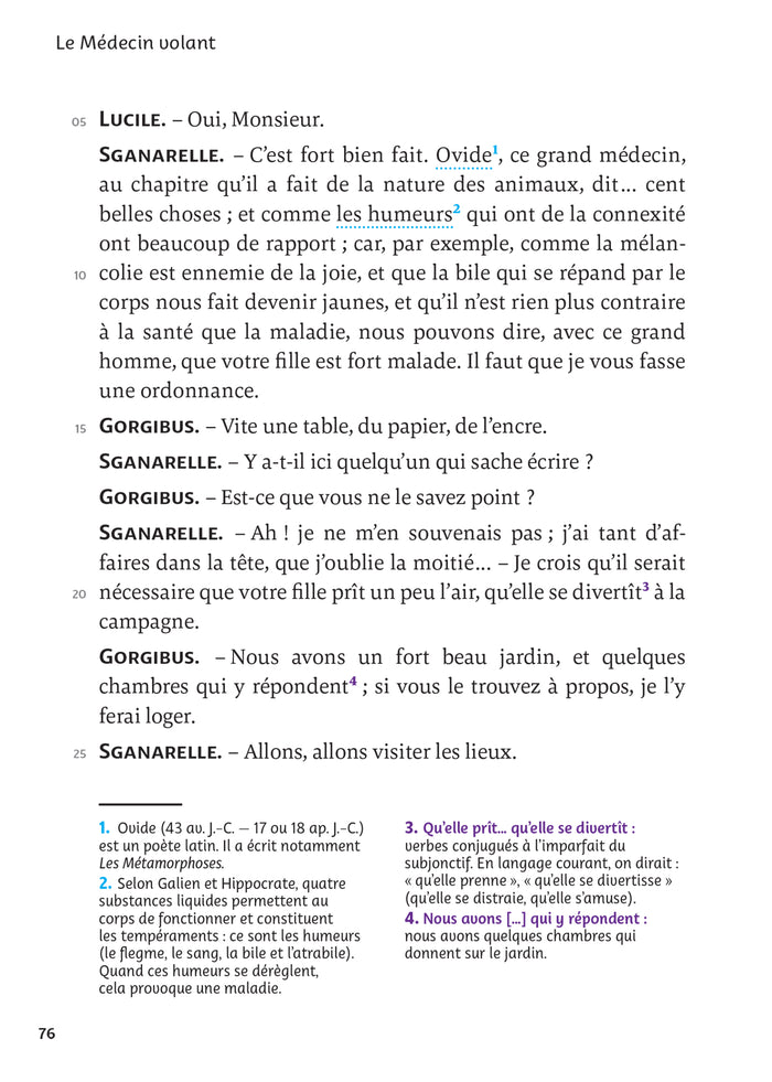 L'Amour médecin, Le Médecin volant