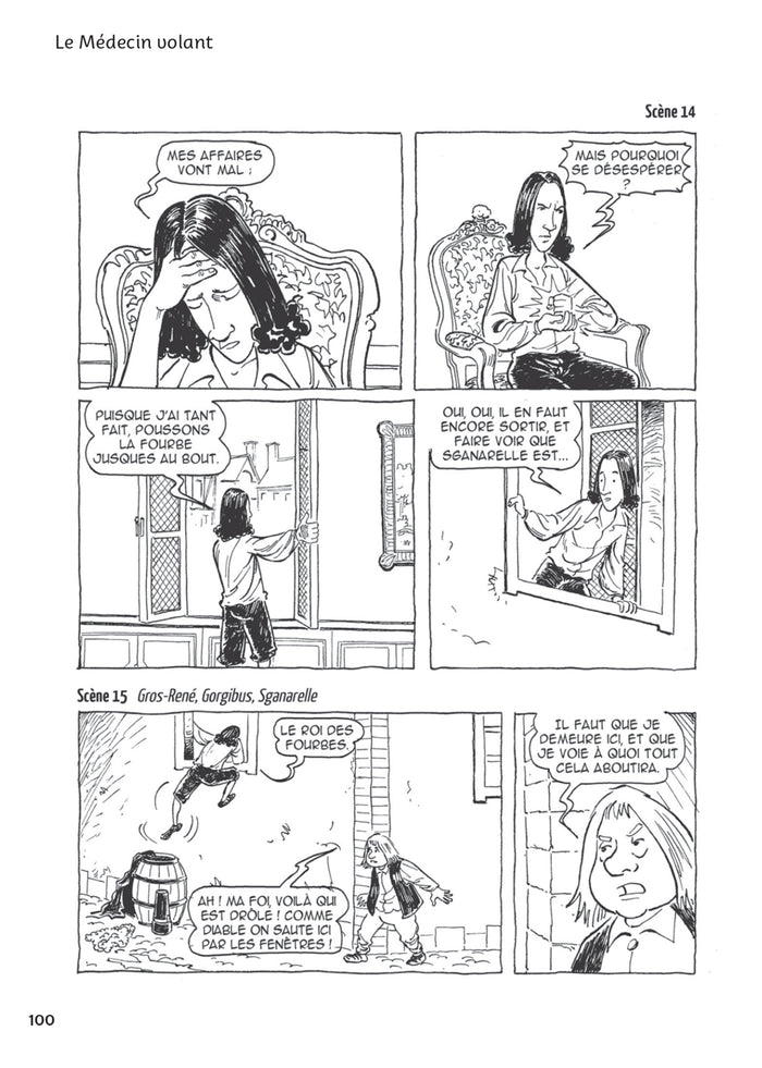 L'Amour médecin, Le Médecin volant