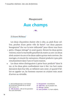 Nouvelles réalistes (Maupassant, Zola, Tinayre, Mirbeau)