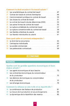 Objectif BAC Fiches 1re et Term STMG Droit et Économie