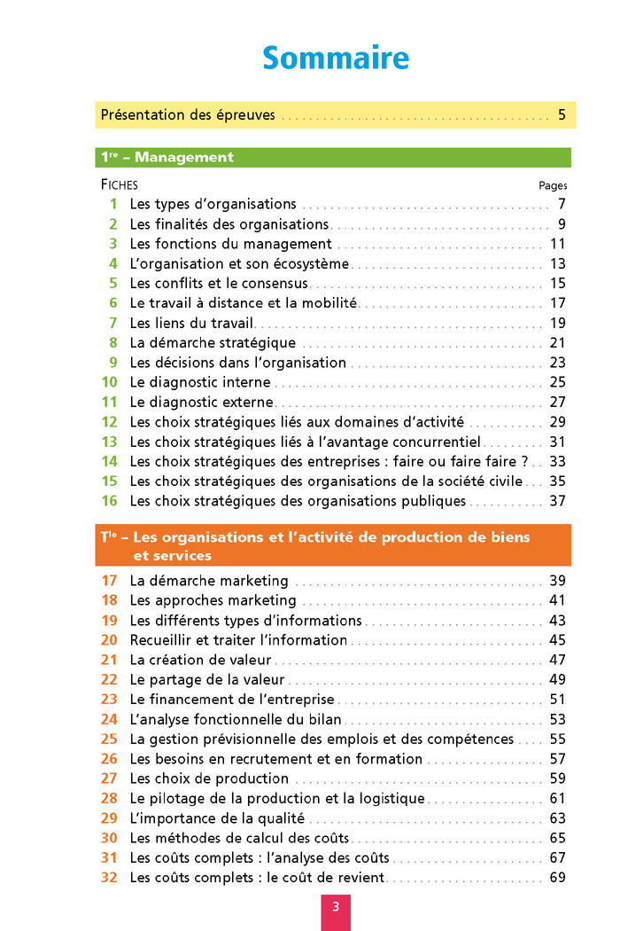 Objectif BAC Fiches 1re et Term STMG Management, Sciences de gestion et numérique